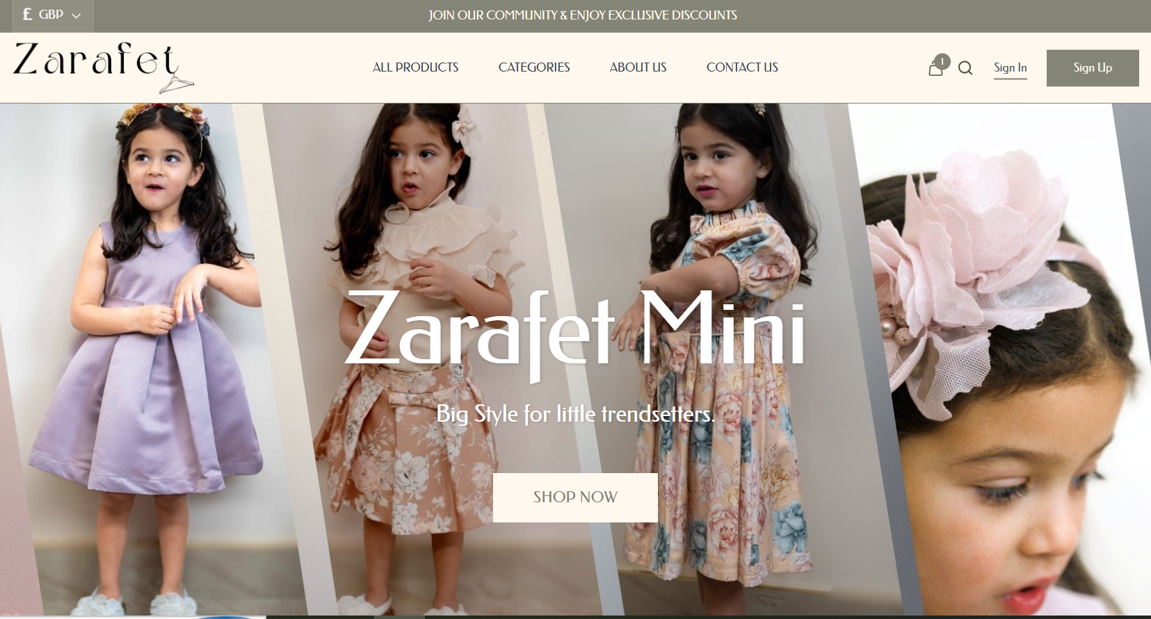 Zarafet UK – E-Commerce Platform